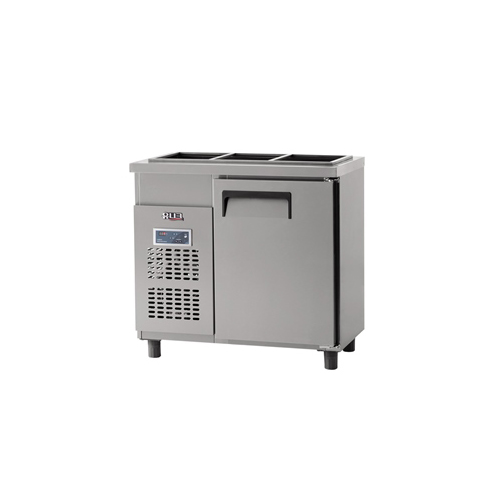 받드 냉장고 900 x 500 디지털 냉장 129L 올 스텐
