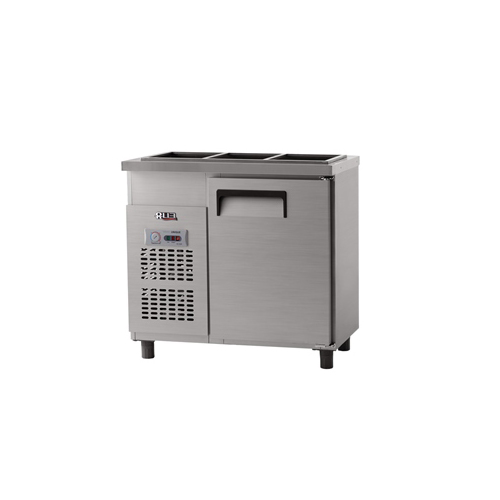 받드 냉장고 900 x 500 아날로그 냉장 129L 올 스텐