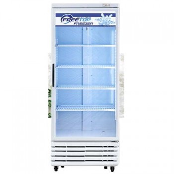 프리탑 FT-470IFS 화이트 간냉식 냉동 쇼케이스 간냉식 아날로그